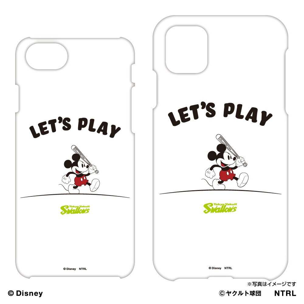 楽天市場 東京ヤクルトスワローズ公認グッズ21ミッキーマウス Let S Play 東京ヤクルトスワローズ Iphoneケース Mickeymouse Swallows おすすめ 人気 野球 応援 グッズ Spaceage Goods Shop
