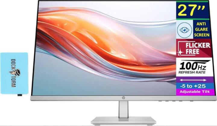 【中古】 HP Series5 27in 液晶管する IPS 1920×1080 HDMI 黒いこと 中古