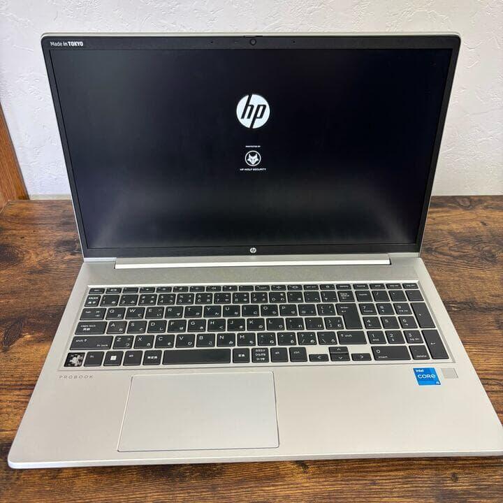 【中古】 HP PROBOOK450G9 万覚え帳マイコン Core i5-1235U 記憶装置16GB SSD512GB 15.6in Windows11Pro 鍵盤出はずれ