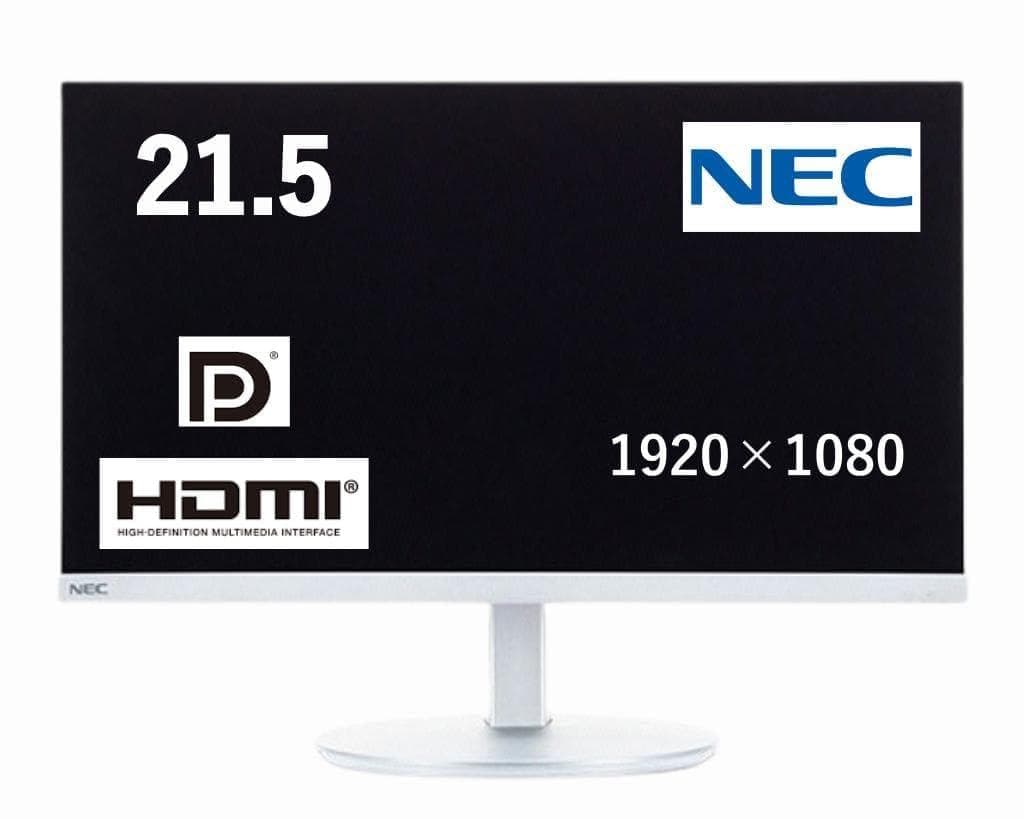 【新品】 NEC AS224F 液晶管する 22in ノングレア HDMI DisplayPort D-Sub