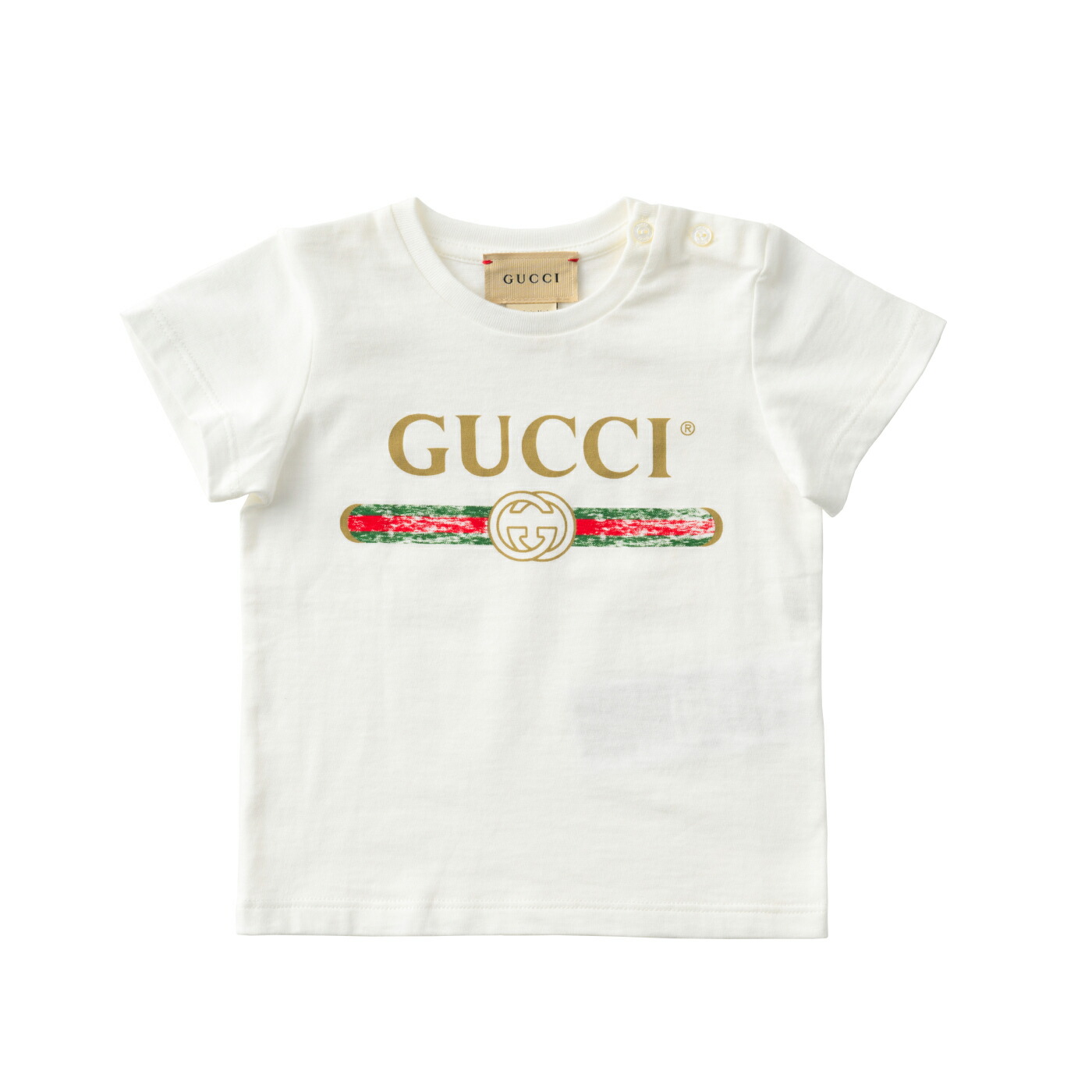 GUCCI グッチ ロゴ オーバーサイズ コットン 半袖 Tシャツ GUCCI グッチ オーバーサイズ ロゴ コットン Tシャツ 半袖