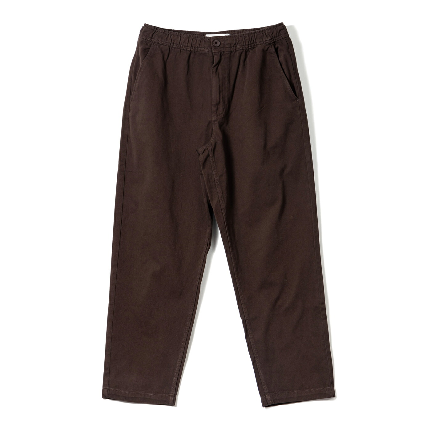 [全品クーポン&ポイント5倍 26日まで] WAX LONDON ワックスロンドン KURT TROUSER ORGANIC CTTN TWILL AW25-TRO-KUR-BFK パンツ トラウザー ダークブラウン テーパードレッグ オー｜8icons 16,060円