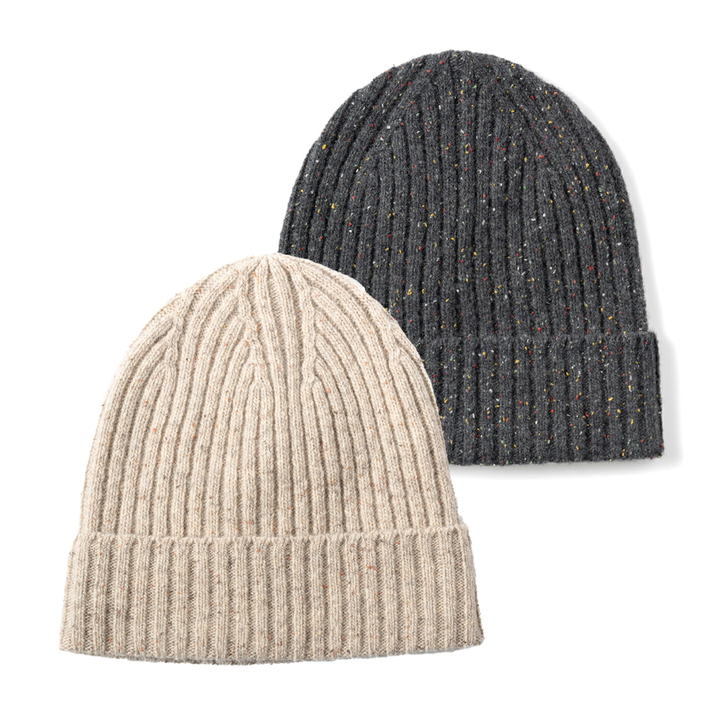[全品クーポン&ポイント5倍 26日まで] WAX LONDON ワックスロンドン BROOK BEANIE DONEGAL AW25-ACC-BRK-BXS ビーニー ニット帽 チャコール ナチュラル メンズ おしゃれ 秋冬 AW25｜8icons