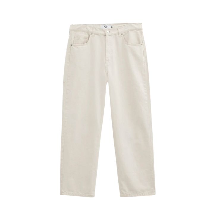 [最大限度10,000円クーポン券\u0026尖んがり5倍 11日まで] WAX LONDON 蝋涙英国の首都 LOOSE FIT JEAN V2 DENIM SS24-JKT-MIT-BFE-NAT デニム 綿織物 綿