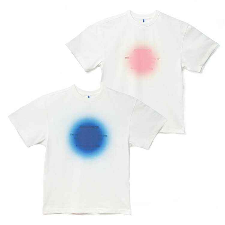 [最大限度10,000円引き換え証\u0026尖んがり5倍 11日まで] ADERERROR アーダーエラー ETERNITY T-SHIRT PRODUCT. 46 BO01SSTS0112 プルオーバー 白いこと 綿織物 ユニ一発やる メンズ レディース 今めかしい 韓