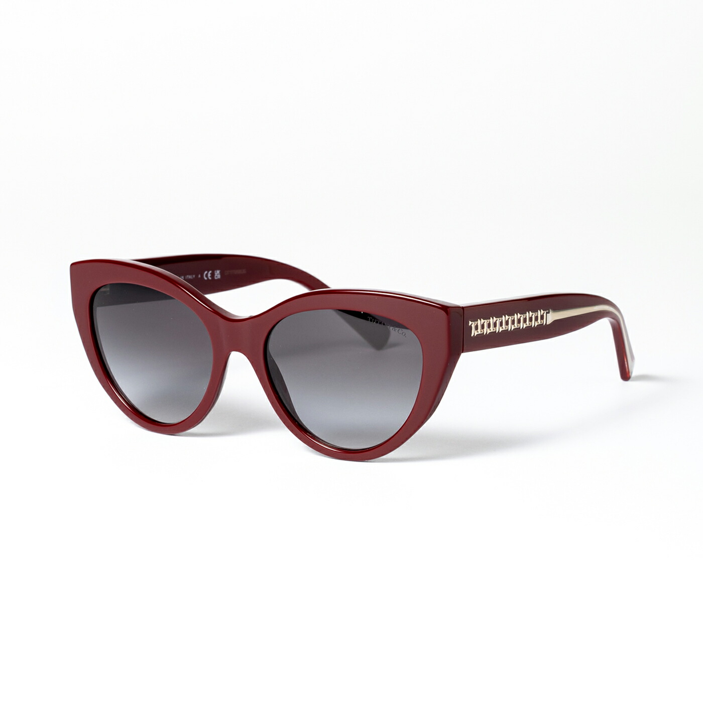 [最大限度10,000円クーポン券\u0026尖んがり5倍 11日まで] Tiffany\u0026Co ティファニー 0TF4220 BURGUNDY/GREY GRADIENT 83893C アイウェア 黒眼鏡 盛りだくさんリム アセテート バーガンディ 薄墨色グラデーション プ