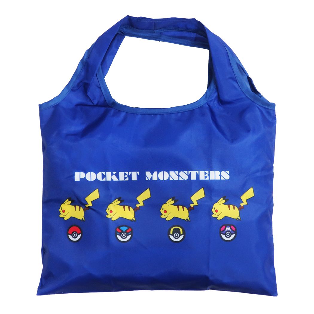 楽天市場 ポケモン エコバッグ 折りたたみ コンパクト コンビニ お弁当 レジ袋 おしゃれ かわいい キャラクター グッズ 小さい コンビニサイズ 軽量 大容量 小さめ シンプル ナイロン レジバッグ プレゼント ブルー 青 おしゃれ 可愛いピアス8loop