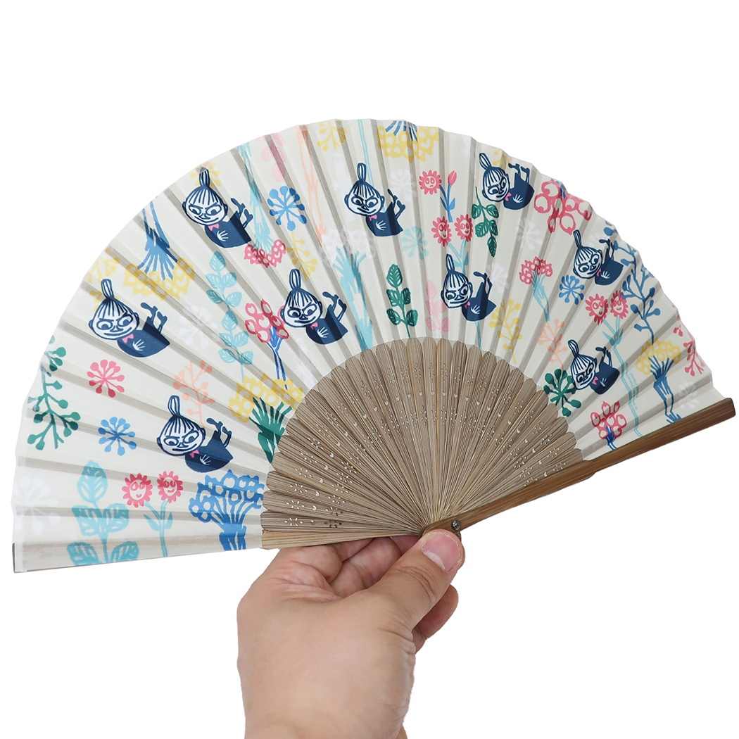 楽天市場 扇子 ムーミン リトルミイ グッズ 女子 大人 かわいい おしゃれ キャラクター グッズ レディース 女の子 中学生 高校生 通勤 通学 夏雑貨 和風 実用的 白 プレゼント おしゃれ 可愛いピアス8loop