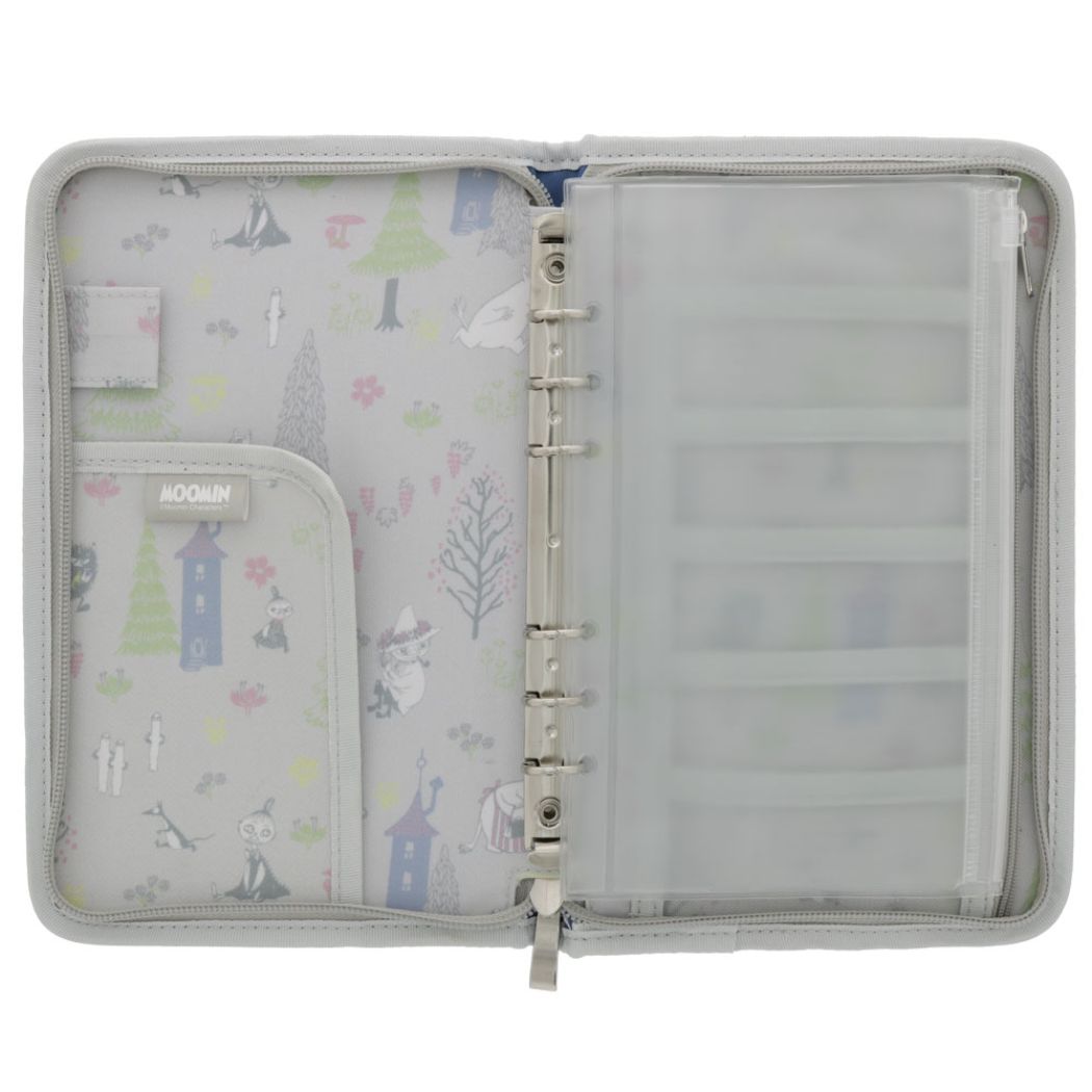 ムーミン マルチポーチ 診察券 シンプル おしゃれ メディカルポーチ かわいい お薬手帳 収納ポーチ マルチケース 母子手帳ケース