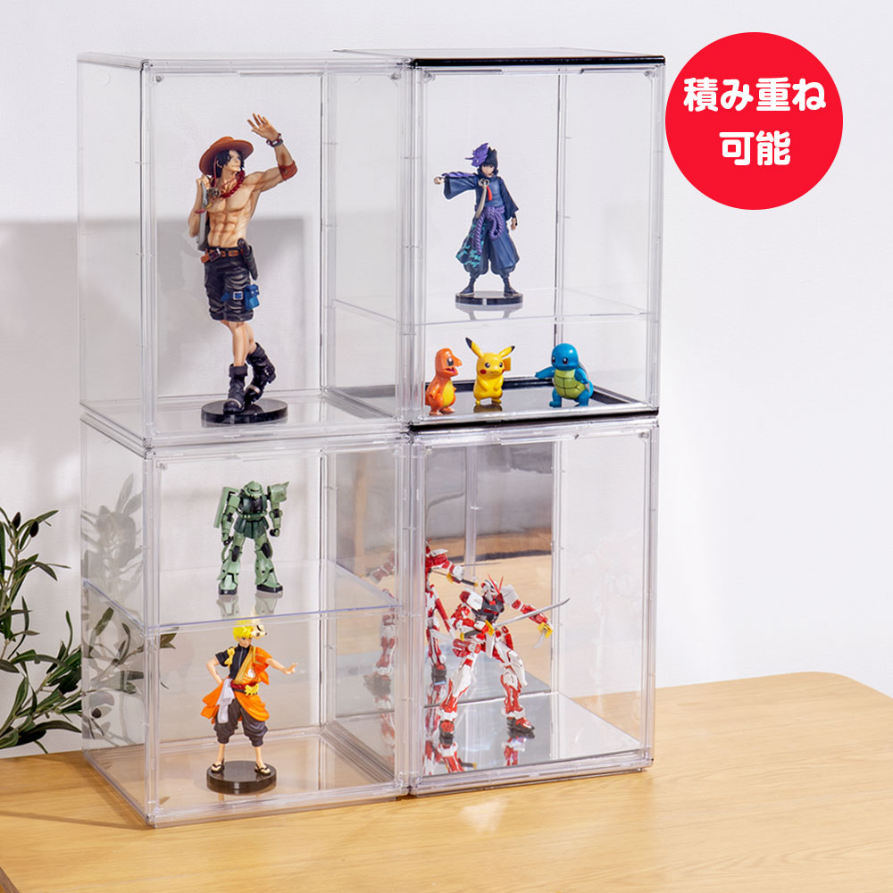 新品　クリアシューズボックス フィギュアケース　4個セット× 2箱コストコ 新品 クリアシューズボックス フィギュアケース 4個セット× 2箱