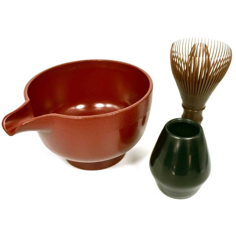 楽天市場】茶道具 樹脂製茶筅 日本製 茶色 (煤竹色) クセ直し
