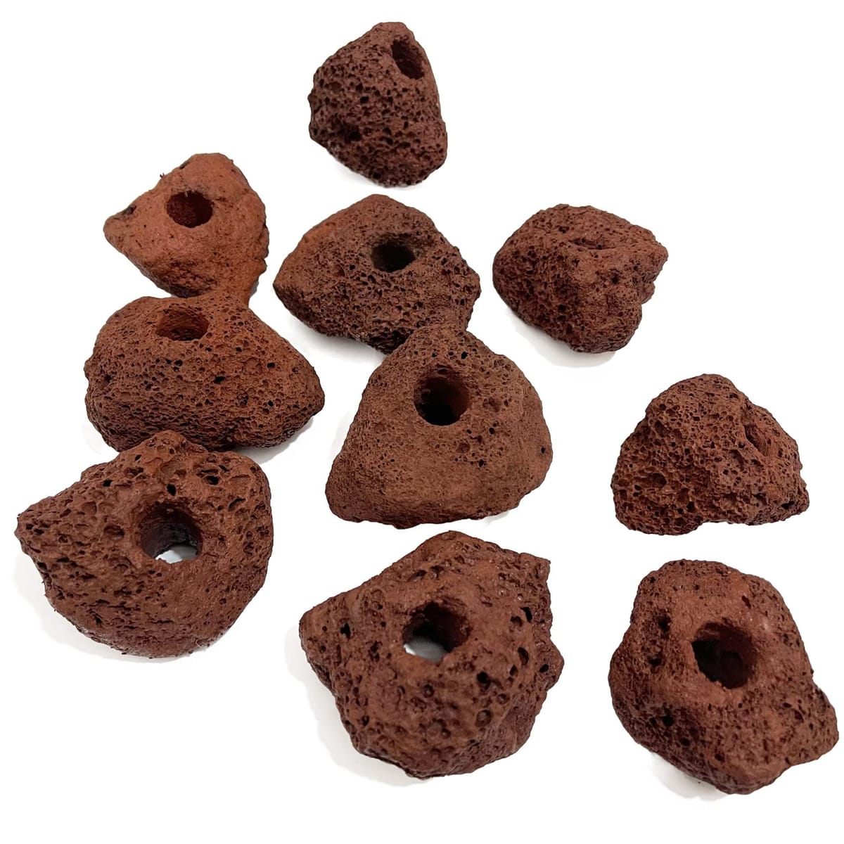 楽天市場】モデルノ ラ テール 溶岩石 穴あき アクアリウム オブジェ