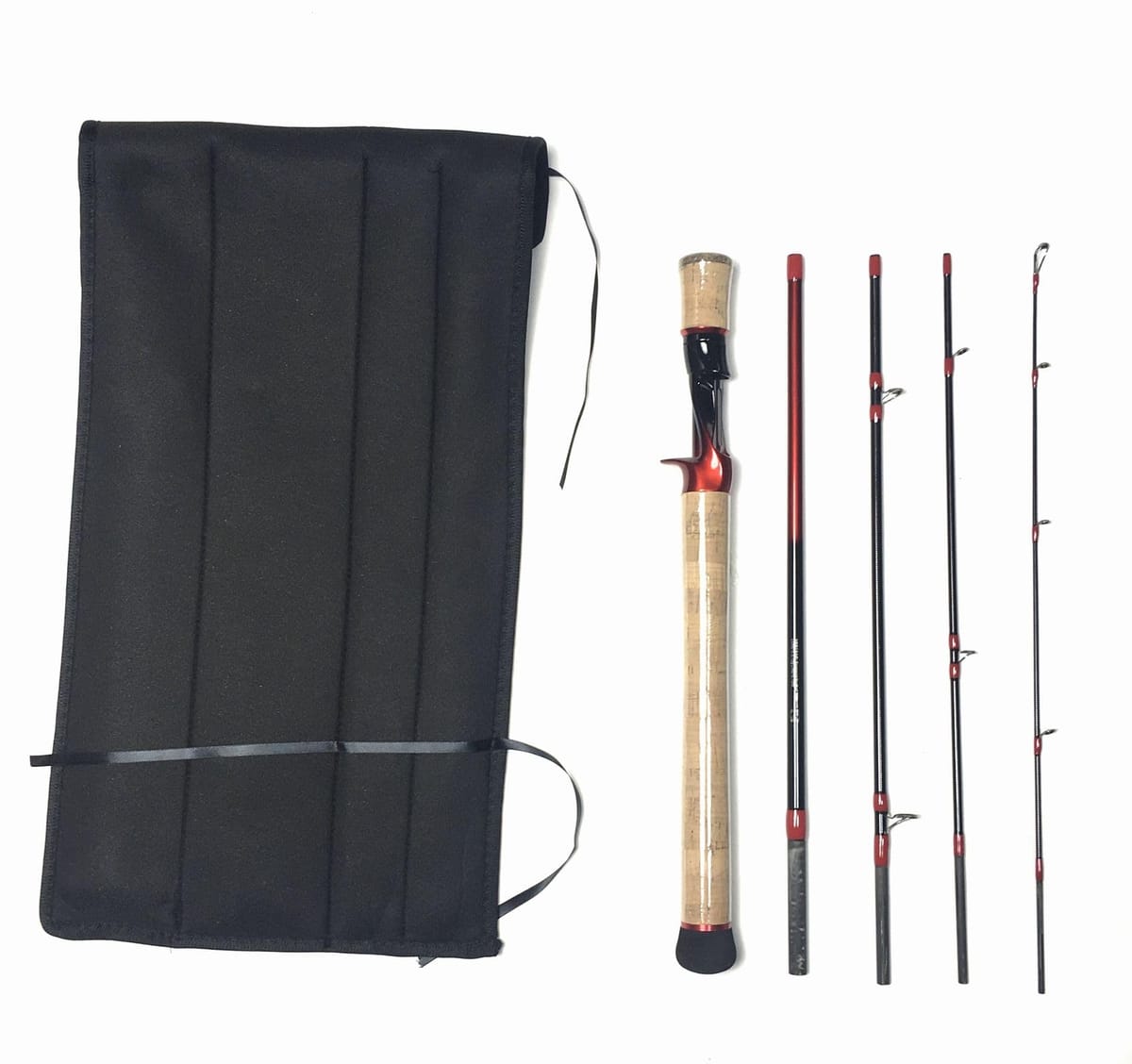 楽天市場】6フィート ベイトパックロッド 4ピース L ベイトフィネス