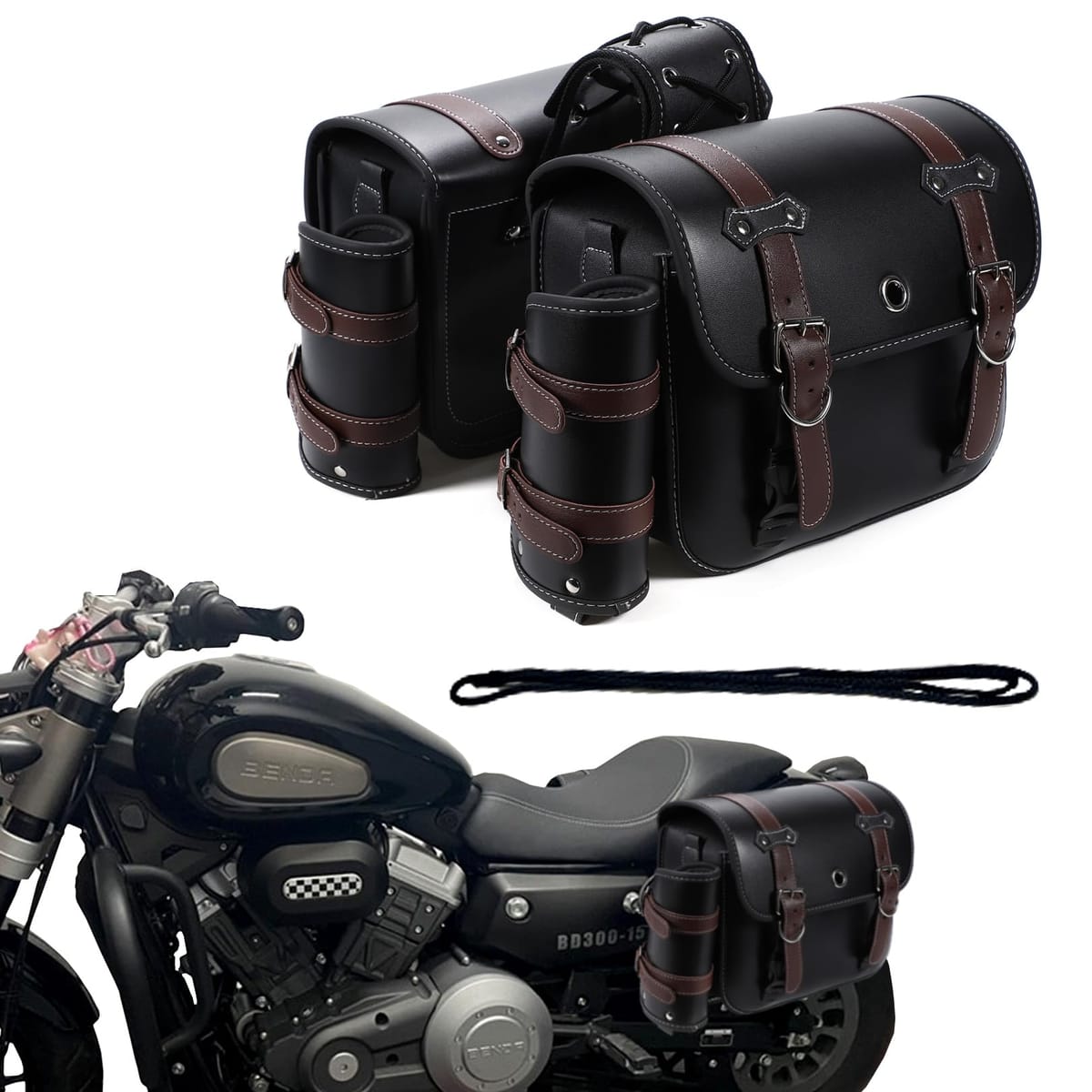 楽天市場】【楽天ランキング1位入賞】バイク用 サイドバッグ 左右