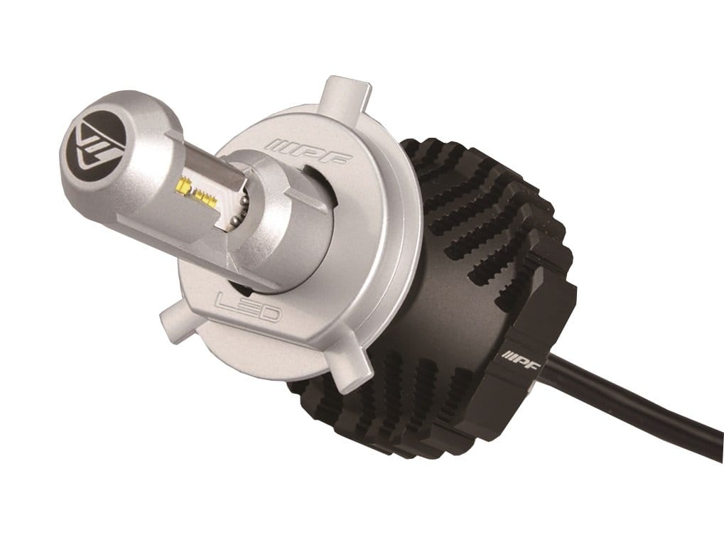 IPF バイク用 LEDヘッドランプ LEDヘッドコンパクト MOTO H4 HI/LO 12V 19W/18W 6500K 1本入り 141HLBM
