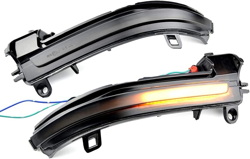 LED 流れる ドアミラー ウインカー 車検対応 通常点灯との切替SW付き スモーク仕様 シーケンシャル ダイナミック 純正交換タイプ BMW 互換品 1シリーズ F20 F21 2シリーズ F22 3シリーズ F30 F31 F34 GT F35 4シ