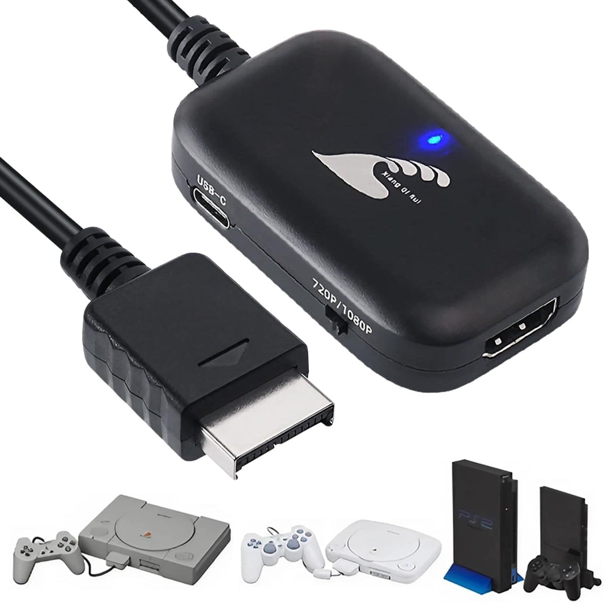 楽天市場】PS2 HDMI 変換 コンバーター プレステ2 プレイステーション