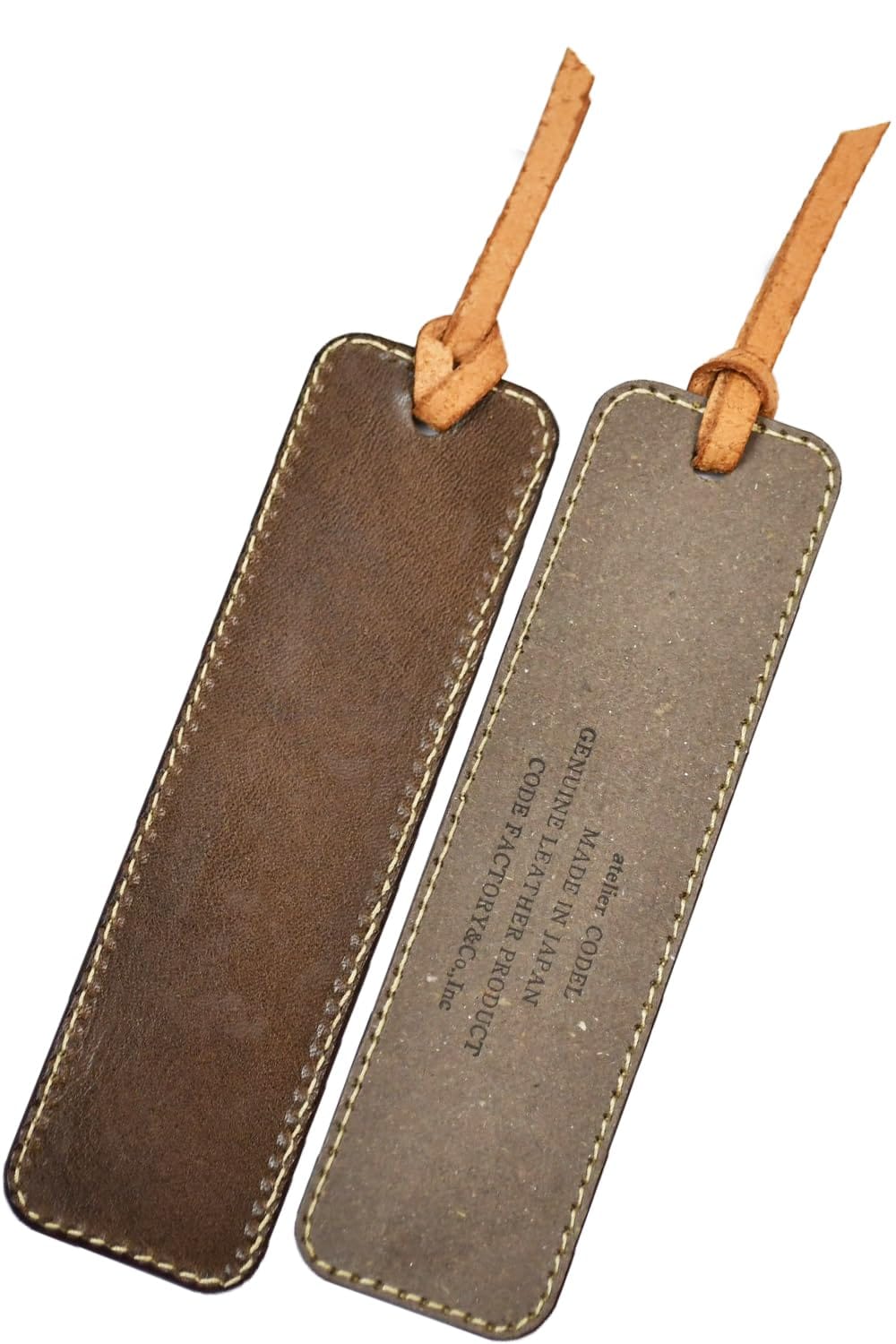 楽天市場】atelierCODEL しおり 栞 ブックマーカー 革 栃木レザー 活版