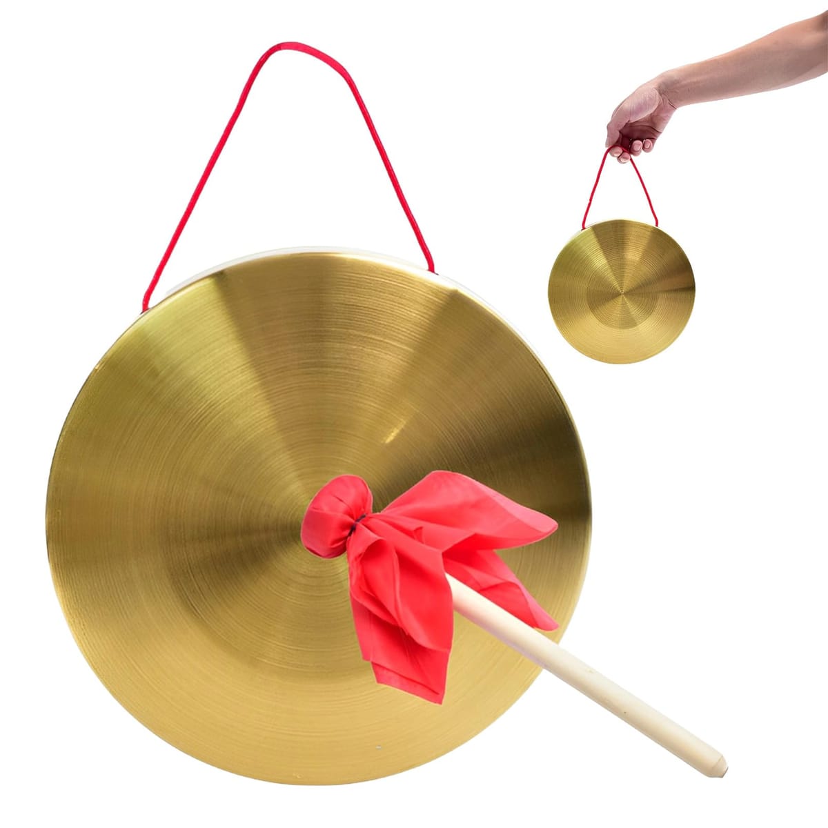 楽天市場】銅鑼 ドラ バチ付き ゴング 中国 効果音 太鼓 お祭り 運動会