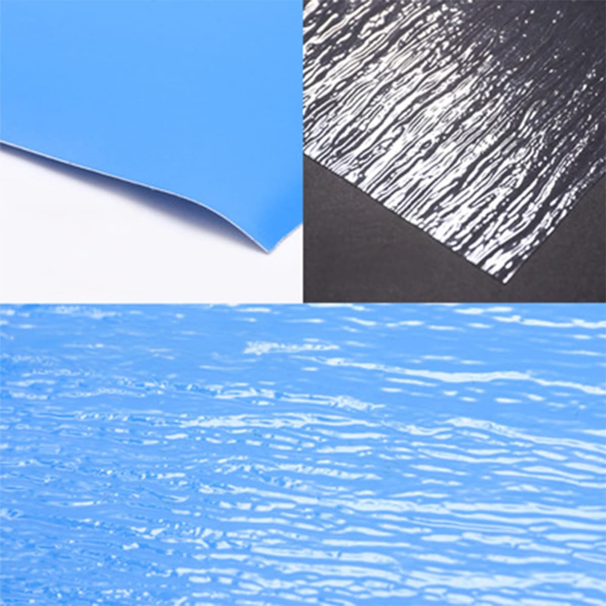 楽天市場】【楽天ランキング1位入賞】ジオラマ 水面シート ジオラマシート マット 海 川 湖 池 模型制作 透明 箱庭 建築模型 波 海面  (透明、水色) : ホリック