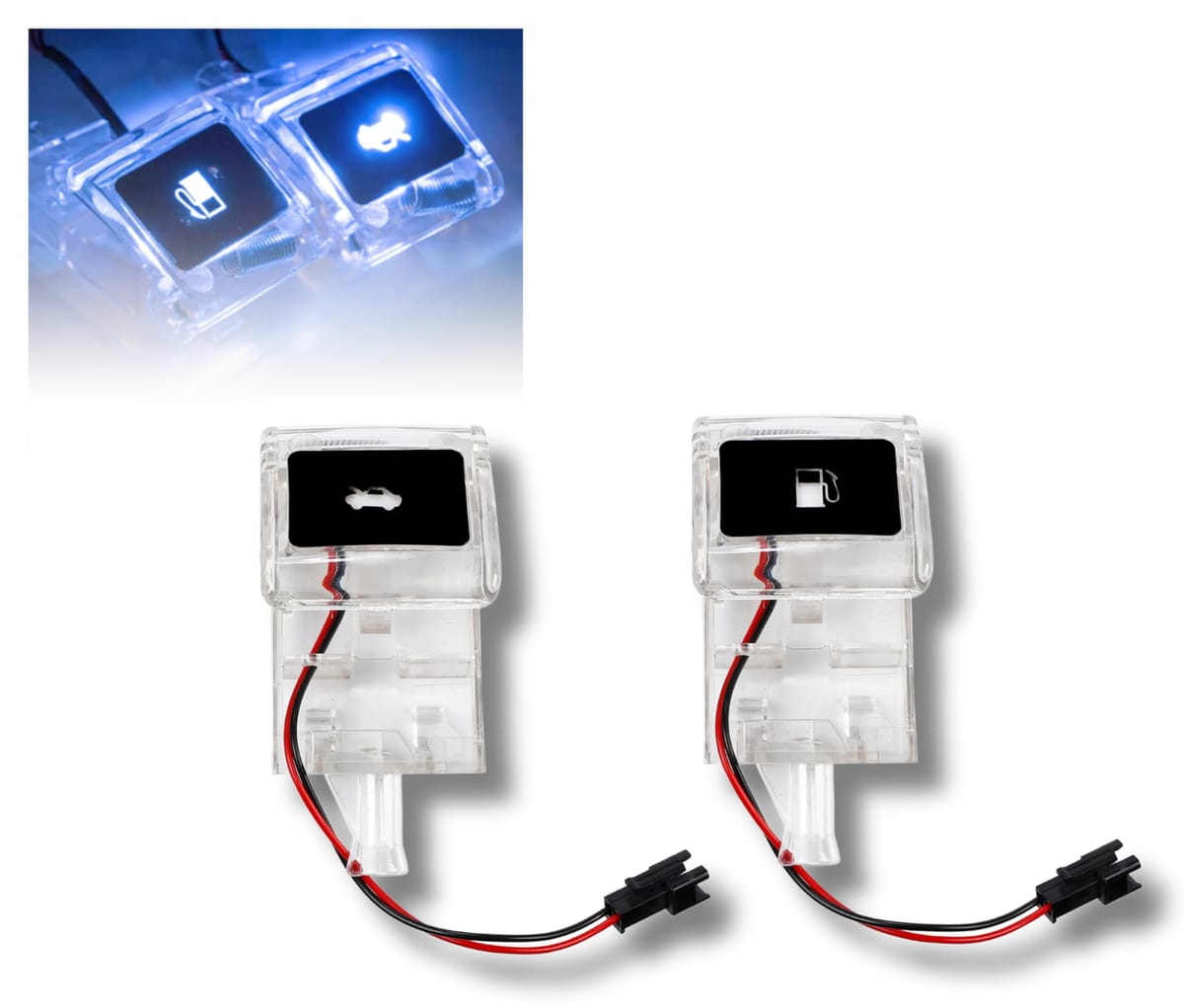 トヨタ車 汎用 給油口レバー ボンネットレバー LEDライト ハイエース 200系 アルファード等 多数適合｜Web shop 8tail