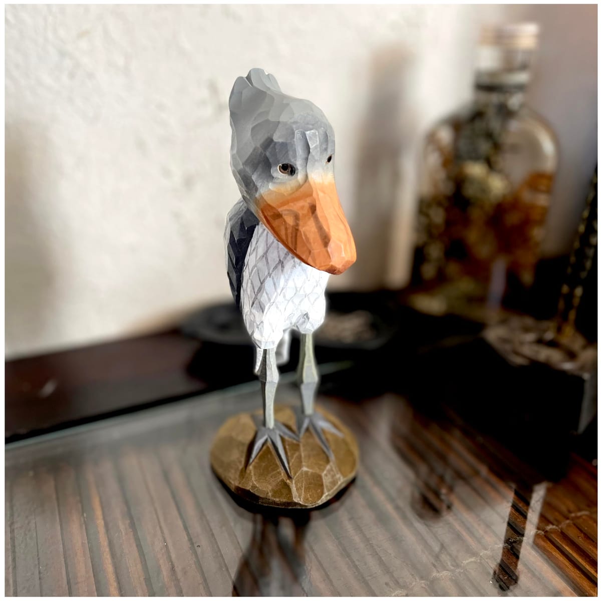 楽天市場】立つハシビロコウ Shoebill Stork 強化プラスチック (FRP