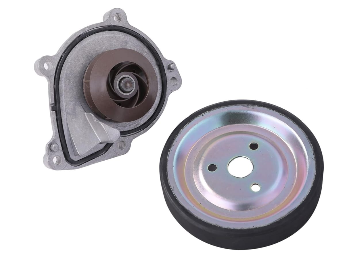 BMW ウォーターポンプ + プーリー 2点セット MINI ミニクーパー R55 R56 R57 R58 R59 R60 R61 11518604888 11517619020 等 汎用 社外品
