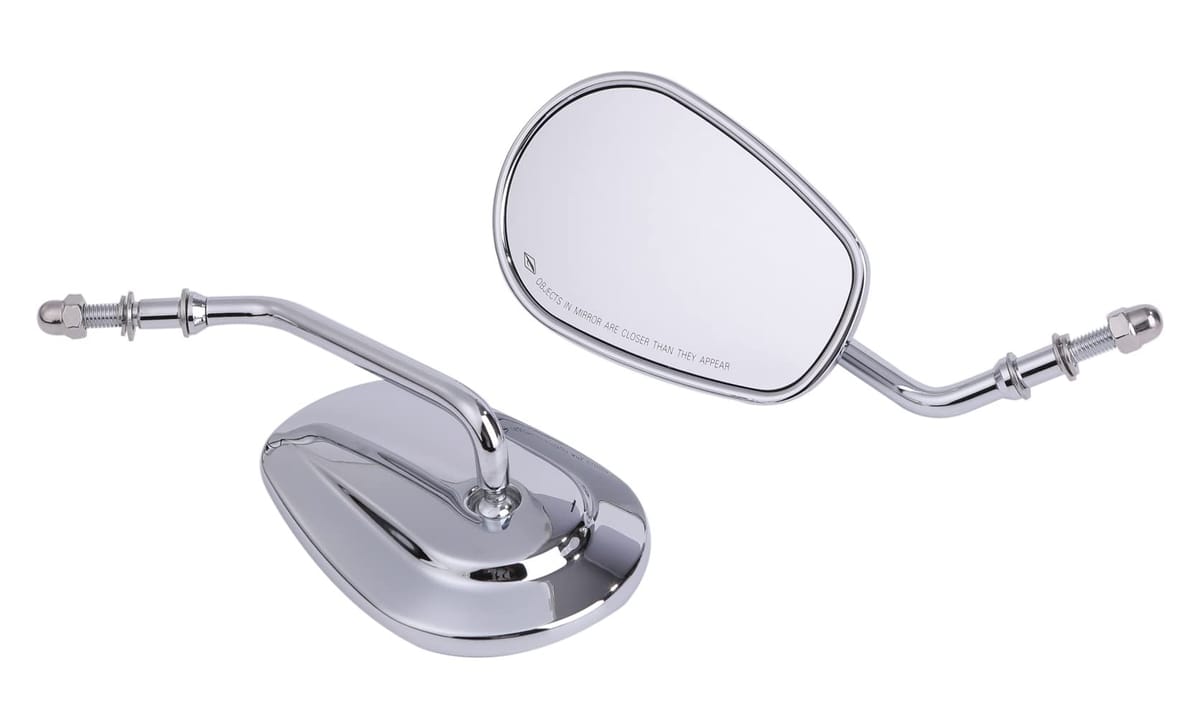 楽天市場】ハーレーバックミラー左右セット/ビレットミラー スリット