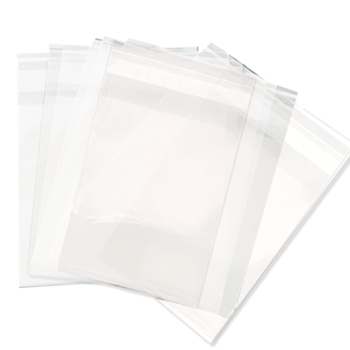 楽天市場】缶バッジ スリーブ 袋 100枚セット 透明 テープ付き 収納