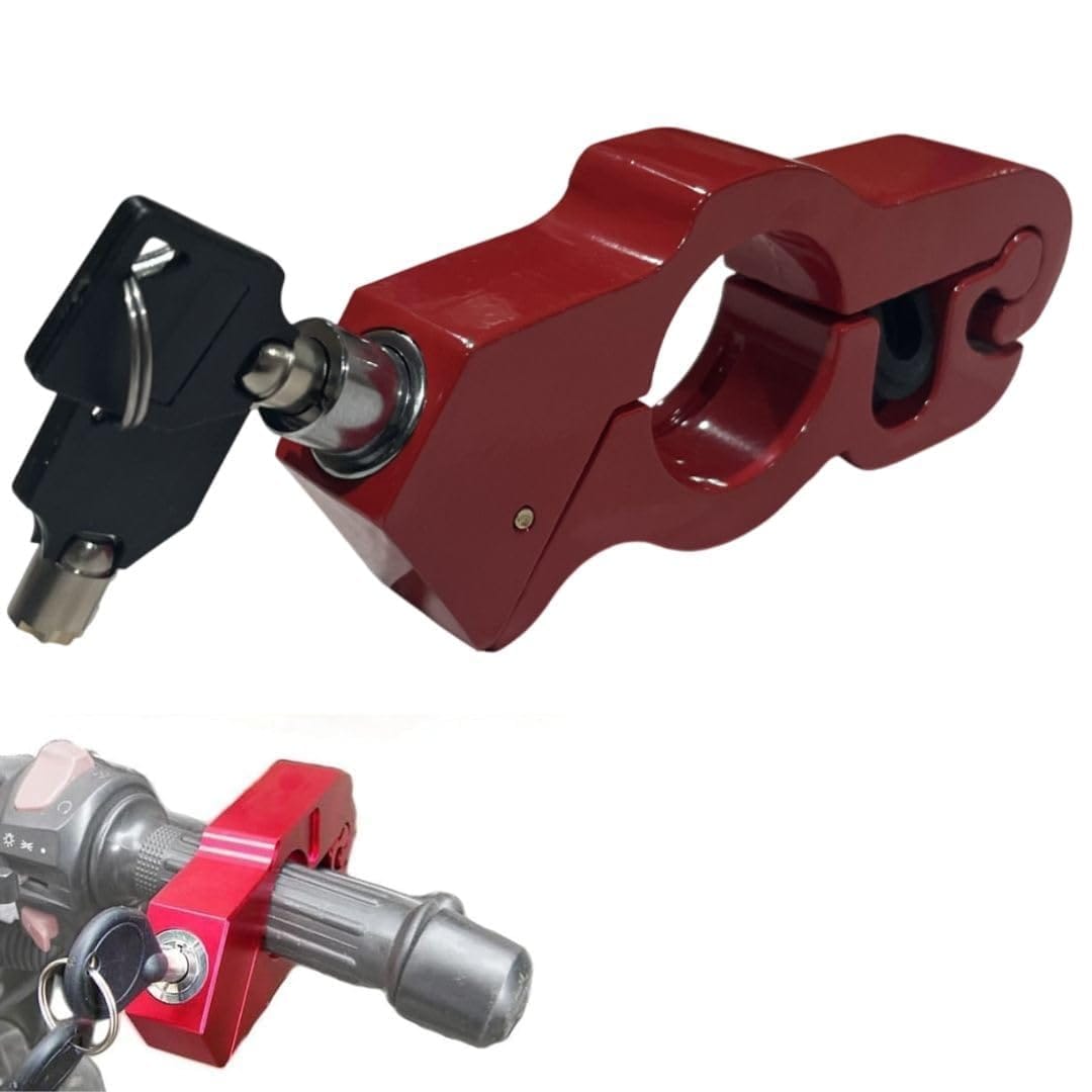 ファッション 用 楽天市場】バイク ブレーキロック ハンドル アクセルロック バイク用ロック・アラーム