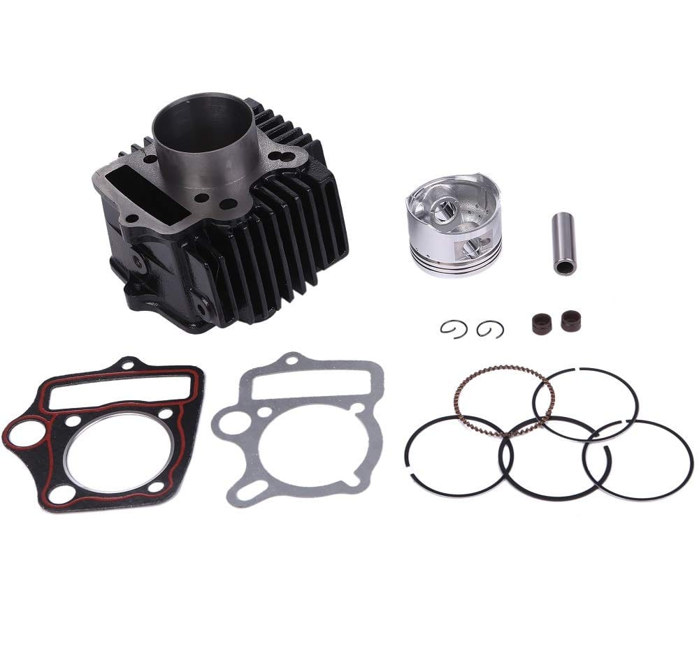 [Avan Knight] カブ90 CD90 107cc ピストン シリンダー ボアアップ キット セット ホンダ スーパーカブ モンキー ゴリラ タイカブ C100EX ダックス DAX ガスケット ヘッド リング バイク レギュレター レギュレータ画像