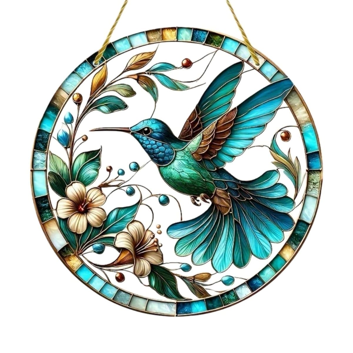 楽天市場】ステンドグラス風 飾り インテリア サンキャッチャー