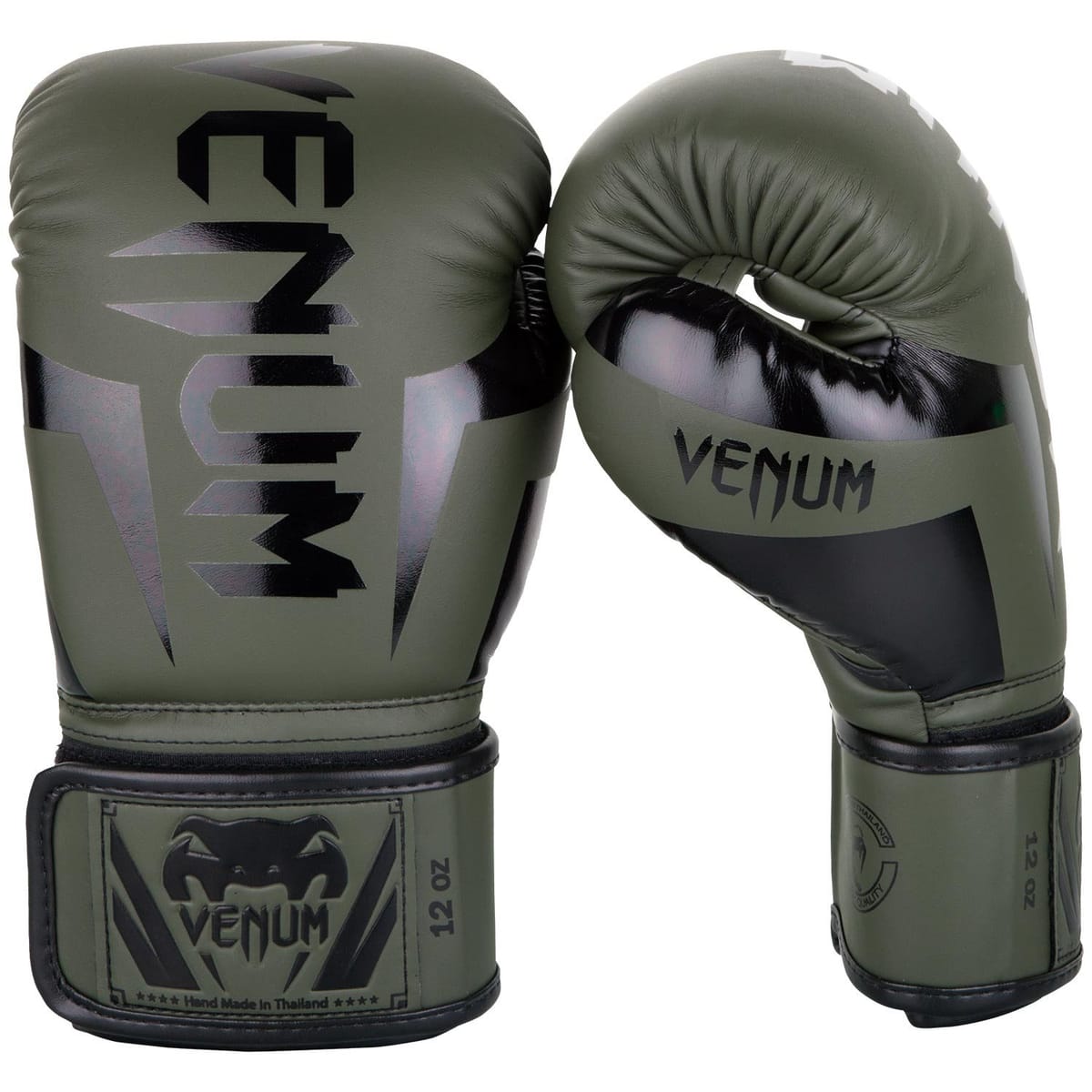 VENUM [ヴェヌム] ボクシンググローブ Elite - エリート（カーキ/黒） (8oz)