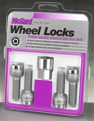 McGard マックガード ホイール ロックボルト ベンツ用 M14x1.5 M14xP1.5 座面：球面 首下：45.0mm メッキ [並行輸入品]