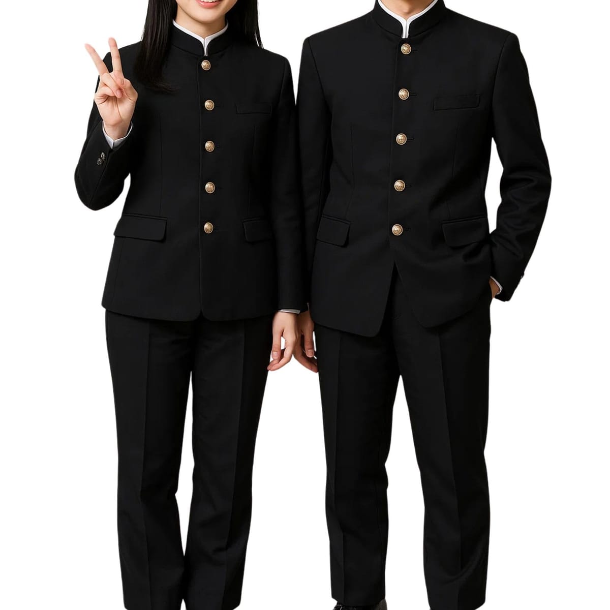 [CosMisty] 学生服 コスプレ メンズ 学ラン 制服 男子 男装 上下セット