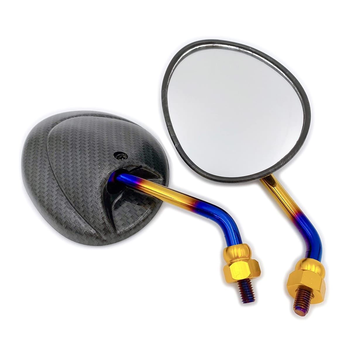 最終値下げ ハスクバーナ 純正オプションショートアルミミラー Amazon | 汎用 ヤマハに対応 ショート ミラー シグナスX マジェスティ