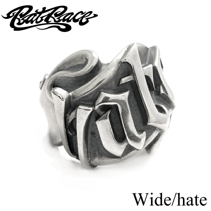 楽天市場】メンズ hyde シルバーアクセサリー リング 骨【Rat