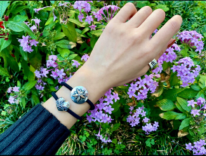 公式の店舗 メンズ レディース ヘアゴム ヘアアクセサリー シルバー スター 星 ゴムブレスレットhair Choke 10p Star ヘアチョーク 10ピークス シルバー925 Silver925 Minutodaseguranca Blog Br