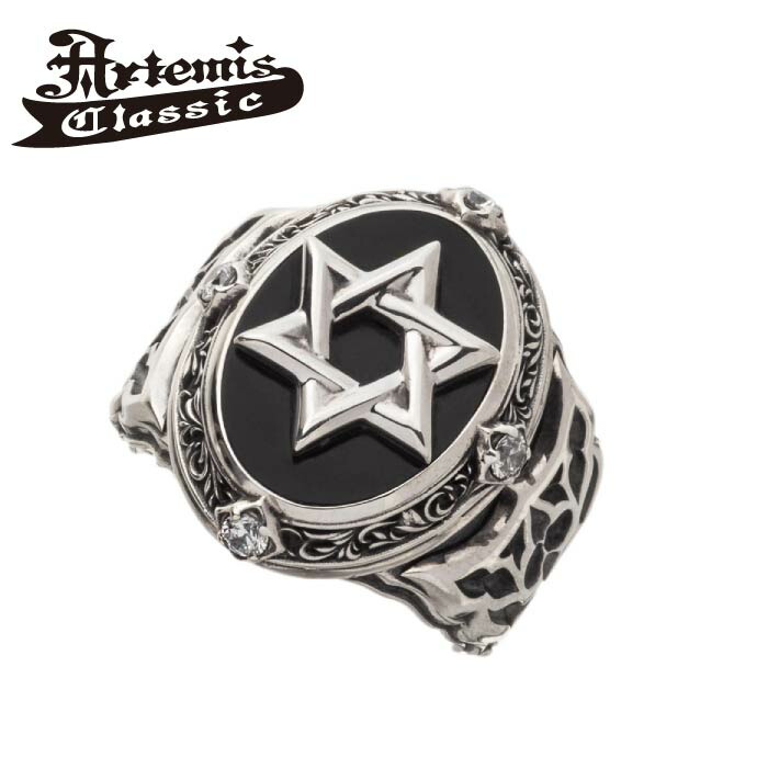 メンズ リング 六芒星 シルバー925 ブランド 【Artemis Classic アルテミスクラシック】マジックヘキサグラムリング ACR0303 カジュアル シルバーリング シルバー925