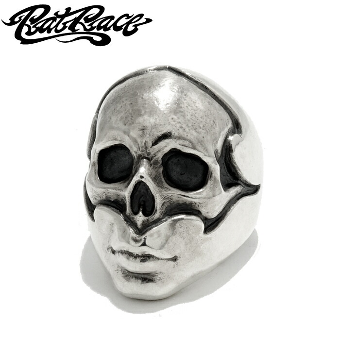 【Rat Race ラットレース】Maskless Ring R.A.W SKULLRING マスクレスリング メンズアクセサリー シルバー925 silver925 スカルリング|シルバーアクセサリー925広島