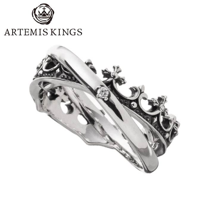 メンズ リング 王冠 シルバー925 ブランド 【Artemis Kings アルテミス キングス】無限リング AKR0069 ユニセックス｜シルバーアクセサリー925広島