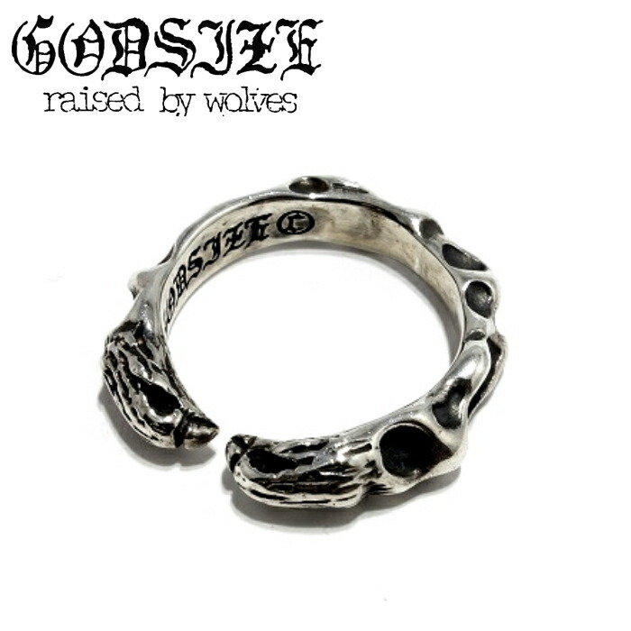 メンズ レディース リング ブランド イーグルリング 鷲 シンプル シルバーアクセサリー ギフト【GODSIZE ゴッドサイズ】EAGLE RING シルバー925 アニマル 細身