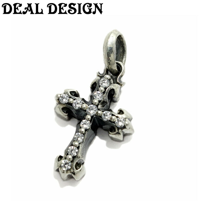 【DEAL DESIGN ディールデザイン】インセクトクロス 十字架 チャーム クロス パヴェ ユニセックス メンズアクセサリー シルバーアクセサリー Silver925 cross charm