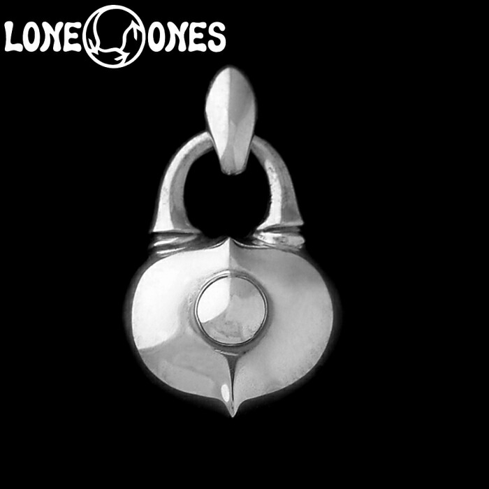 【LONE ONES ロンワンズ】Heart Rock Pendant ハート ロック ペンダント シルバーアクセサリー シルバー925 Silver925 トップ|シルバーアクセサリー925広島