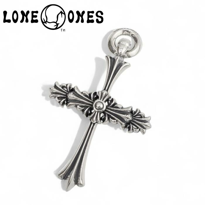 【LONE ONES ロンワンズ】 MFP-0118 Chrome Cross Pendant Cr 差し交わす シャンデリヤ