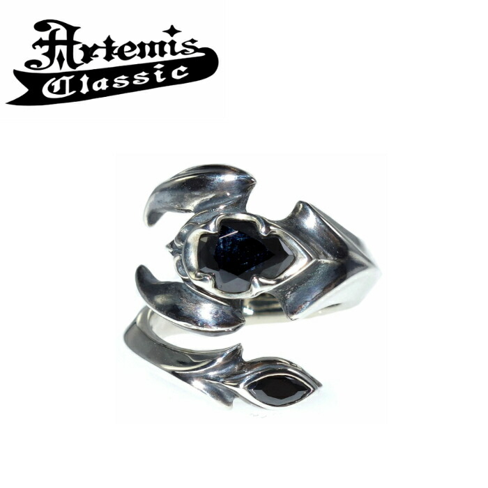 メンズ 輪っか しろがね色輪っか しろがね色付属品 ブランド名 【Artemis Classic アルテミスクラシック】ポイズンスコーピオンリング ACR0230 しろがね色925