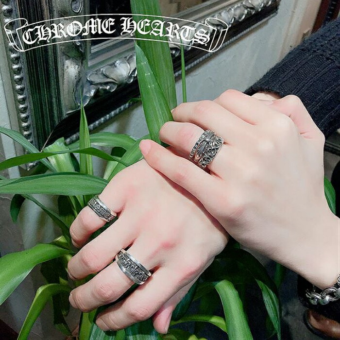 楽天市場 Chrome Hearts クロムハーツ Eternity Vine Band Ring エタニティ ヴァインバンドリング メンズリング シルバ 925 925 Silver Accessory