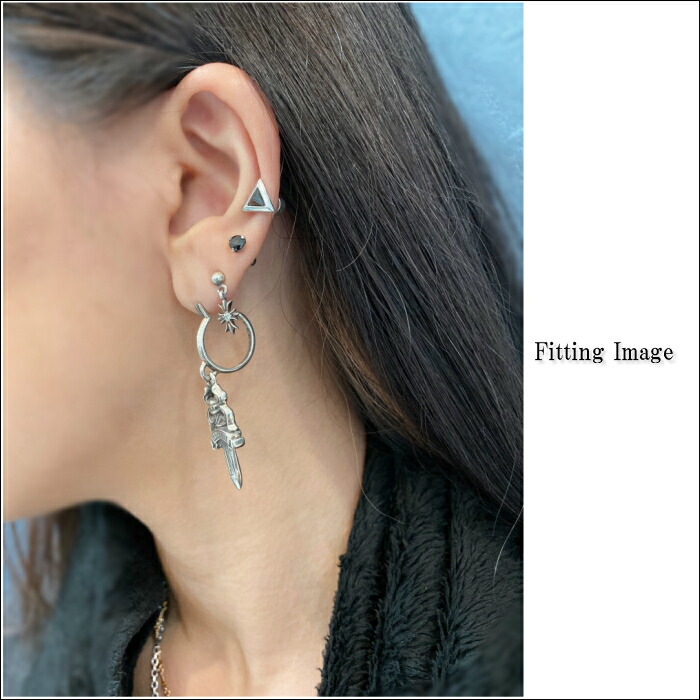 楽天市場 Chrome Hearts クロムハーツ 5 Dagger Hoop Earring ダガーフープ ピアス メンズ ピアス ブランド 剣 メンズピアス ユニセックス Silver925 シルバーアクセサリー925広島