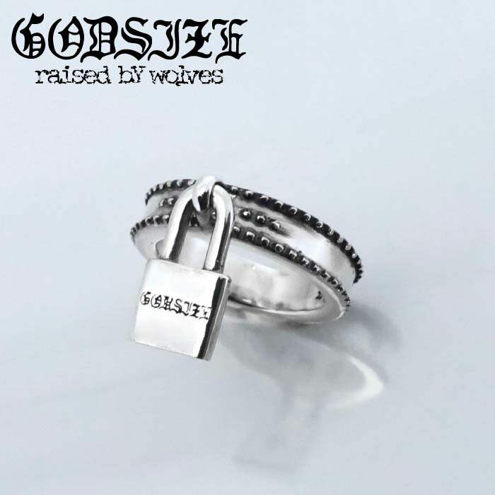 【GODSIZE ゴッドサイズ】PADLOCK RING / パドロックリング|シルバーアクセサリー925広島