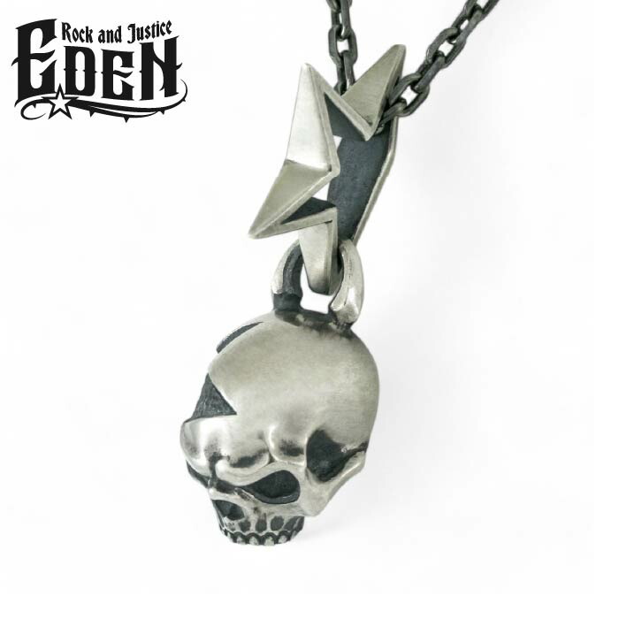 【Rock and Justice EDEN/エデン】Clash Star Skull Top クラッシュスタースカルトップ[ EOST-1 ]｜シルバーアクセサリー925広島